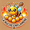 Icône La ruche enflammée 🐝🔥