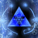 Icon The legend of zelda : the blue triforce